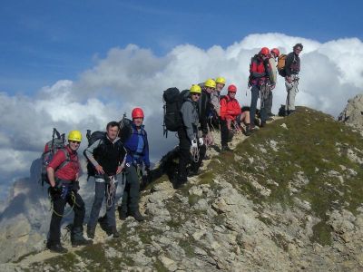 016-Dolomiten Rosengarten - Im Maximiliansteig